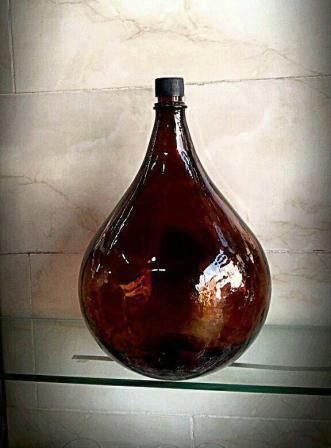 خرید بطری شیشه ای بزرگ با چوب پنبه